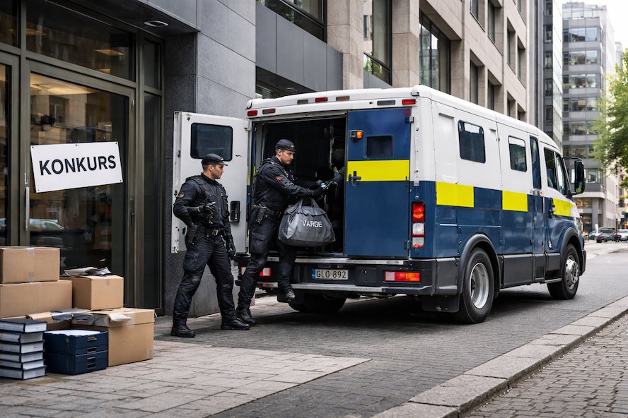 Värdetransportbolaget Panaxia går i konkurs 2012 – bakgrund och konsekvenser